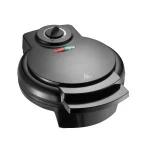 Round Waffle Maker Nonstick Electric Waffle Maker Machine, Temperature Control