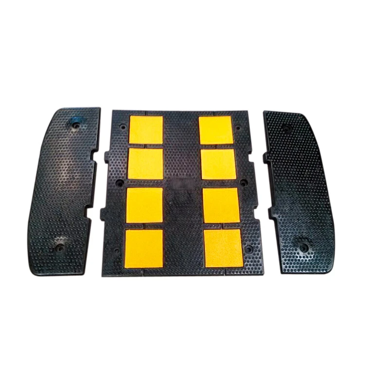 Rubber speed bump professional, durable road hump