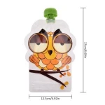 Safety Baby Food Packaging Stand up Spout Pouches for Jelly/Juice/Ice Cream