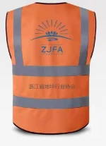 Safety reflective clothes multi-pocket high quality safety jacket