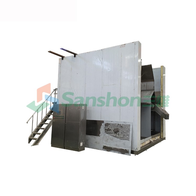 Sanshon Customized Individual Quick Freezing Machine for 5000Kg/h Seafoods, Vegetables and Fruits