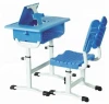 School adjustable single table and chair with best price for primary school educational furniture
