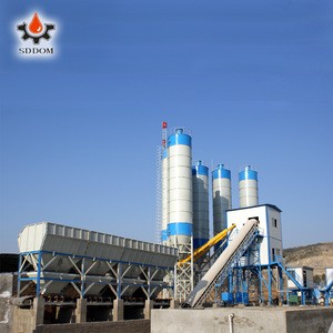 SDDOM Brand  HZS 25 to 180 m3/h  twin shaft mixer planetary  concrete batching plants