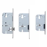 Security Door 304 Stainless Steel Lock Body Anti-Theft Door Lock Body General Single/Double Live Anti-Insert Card Lock-Body