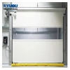 Security Industrial High Speed Roll Up PVC Door Automatic Plastic Rapid Folding Roller Shutter Fast Door