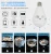 Import Security Protection CCTV Product Outdoor Wifi 360 View Bulb Camera XMR-JK42 from China