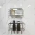 Import Self-adhesive Wall Mounted Stainless Steel Double Tier Corner Shower Caddy Basket Bathroom  Bathroom Shelves from China