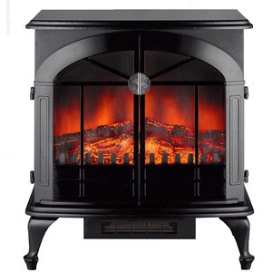 SF-1725 Black cast effect finish large electric fireplace