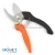 Import SGA0011 8&quot; sharp cutting edge and curve blade garden bypass floral scissors shears from China