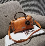 Shenglu Bag 2021 Luxury Brand Designer Casual Women Genuine Leather Handbags Fashion Woman's Shoulder Messenger Bags For Women