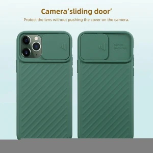 Shockproof Mobile phone case With Sliding Lens camera Full Protective Phone Case for iphone