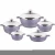 Import Shoucheng Aluminum Cookware 10-Piece Cookware Soup Pot Kitchenware Set Aluminum Cookware Set from China