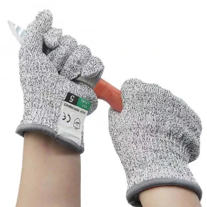 SHUOYA Reusable cheapness High quality Kitchen safety gloves Meat cutting gloves level 5 cut resistant gloves
