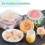 Import Silicone Stretch Lids (12 pack), Reusable, Durable and Expandable to Fit Various Sizes and Shapes of Containers. Superior for Ke from China