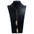 Import Simple and fashionable rose gold leaf long necklace, exquisite double leaf pendant sweater chain, vibrant and shiny bling bling from China