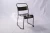 Import Simple design classic furniture with black color metallic outdoor restaurant chair from India