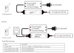 Skydance V1-W 1 channel step-less dimming RF wireless CV mini LED strip controller  single color dimmer brightness
