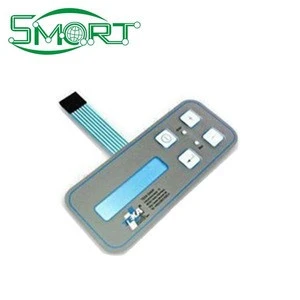 Smart Electronics capacitive touch push botton switch, custom flexible membrane panel, membrane keypad
