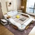 Import Smart leather bed with storage with massage function bed with USB luxury modern bedroom sets with Wireless speaker from China