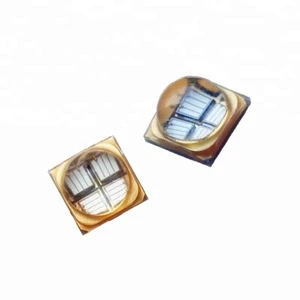SMD 6565 Factory sale Quartz Lens UV LED 365 - 420nm high power 5w 10w UV led chip for printer curing system nail lamp