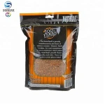 Smell Proof Plastic Zipper Bag, Food or Tea Packaging, Zipper Tobacco Pouch