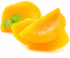 snacks of preserved canned yellow peach fruits food slices
