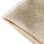 Soft Fireproof Glass Fiber Fabric , Heat Treated Fiberglass Cloth Ht800