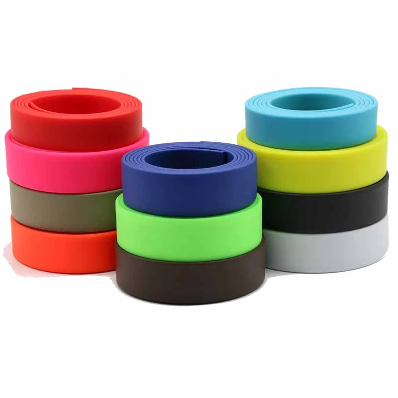Soft Matte Finished PVC Coated Webbing Tape,Custom Feel Like Leather Harness Webbing For Dog Supplies