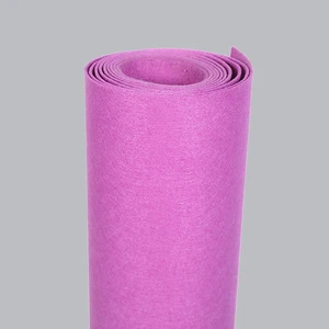soft wool felt upholstery polyester fabric roll price