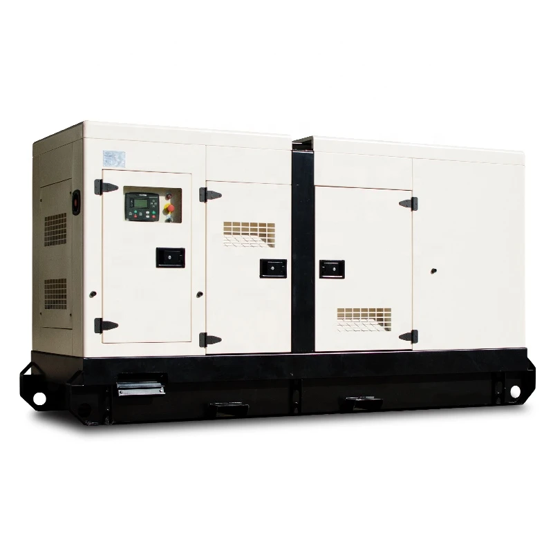 Soundproof 125kva diesel generator  100kw power generator  with Cumin engine 6BT5.9-G2 made in China