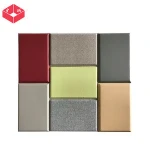 Soundproofing Materials Audio room wall sticked fireproof acoustic foam panel sound absorption panel