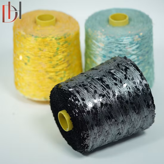 Import New Abrasion Resistant Melange High-Quality Fabric Fancy Unique Factory Drop-Shaped Decorative Yarn from China