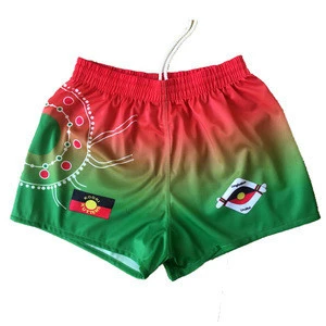 special design sublimation rugby sports shorts