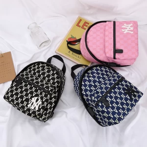 Sport Baseball Backpack Bag Sports and leisure backpack ladies schoolbag student trend backpack