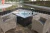 Import square Outdoor tile top fire pit tables with stainless steel drop-in pans,55000BTU outdoor heater from China