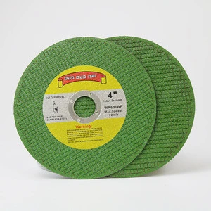 stainless steel abrasive cutting disc 4inch