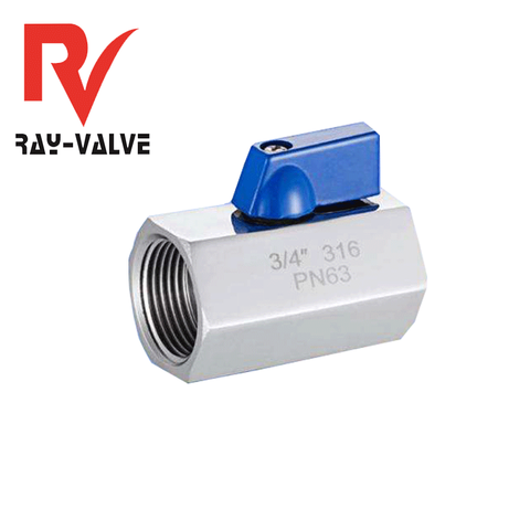 stainless steel polished sanitary design mini ball valve