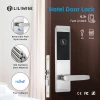 Stainless Steel Smart Hotel Special Management System Disc Keyless Master RFID Card Door Lock With Mechanical Key
