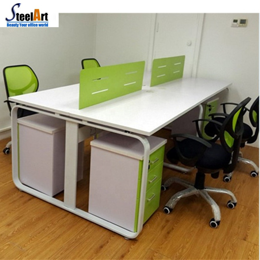 Buy Standard Sizes Of Office Workstation Modern 4 Person Office Workstation from Luoyang