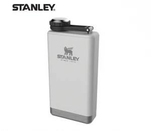 STANLEY adventure series stainless steel single decanter hip flask layer jug 148ml 5oz custom printed LOGO