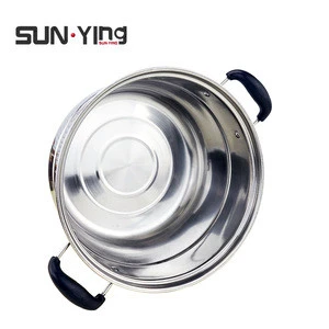 steamer pot 1/2/3 layer Stainless steel commercial Food dim sum steamer cooking pot cookware sets hotel kitchen