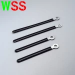 Steel Cable Clamp Nylon Cable Clips Plastic Round Cable Holder