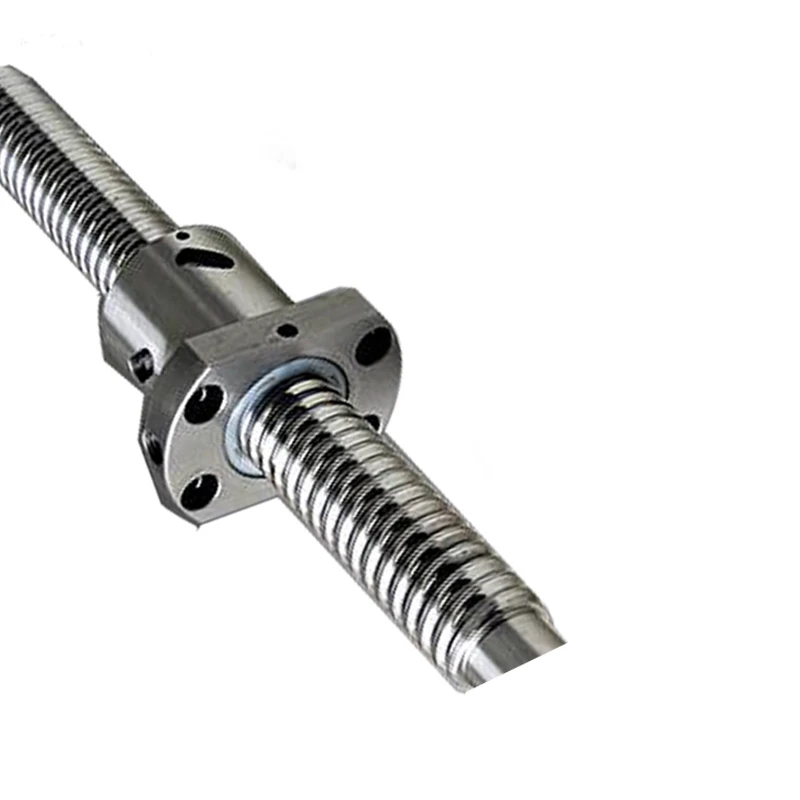 Steel Material Ball Screw 20mm Diameter DFU Ball Screw For Automation System