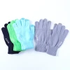 Stock multi-color optional knitted touch screen gloves