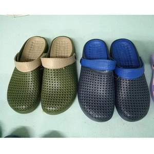 stock shoe Plastic Outdoor Flat Eva Non-smell Wholesale Chinese CLOGS for men eva slipper