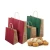 Import Stocked Printing Recycle Brown Kraft Grocery Takeaway Food Packaging Paper Bag For Take-Away Service from China