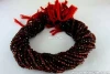 Strands 13 inch Natural Garnet Gemstone Rondelle Micro Faceted Beads