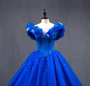 Stunning OEM Service Royal Blue Prom Dresses