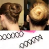 Styling Tools Black Spiral Spin Screw Hair Pin Hairpins For Woman