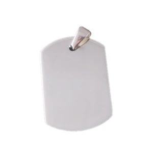 Sublimation Coated Metal Dog Tag Metal Sheet Double Sides Printing